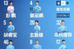 🔥深圳新鹏城客战上海海港首发阵容出炉！
