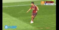陕西联合1-0领先宁波！伊兰杜斯特助攻冯伯元小角度破门